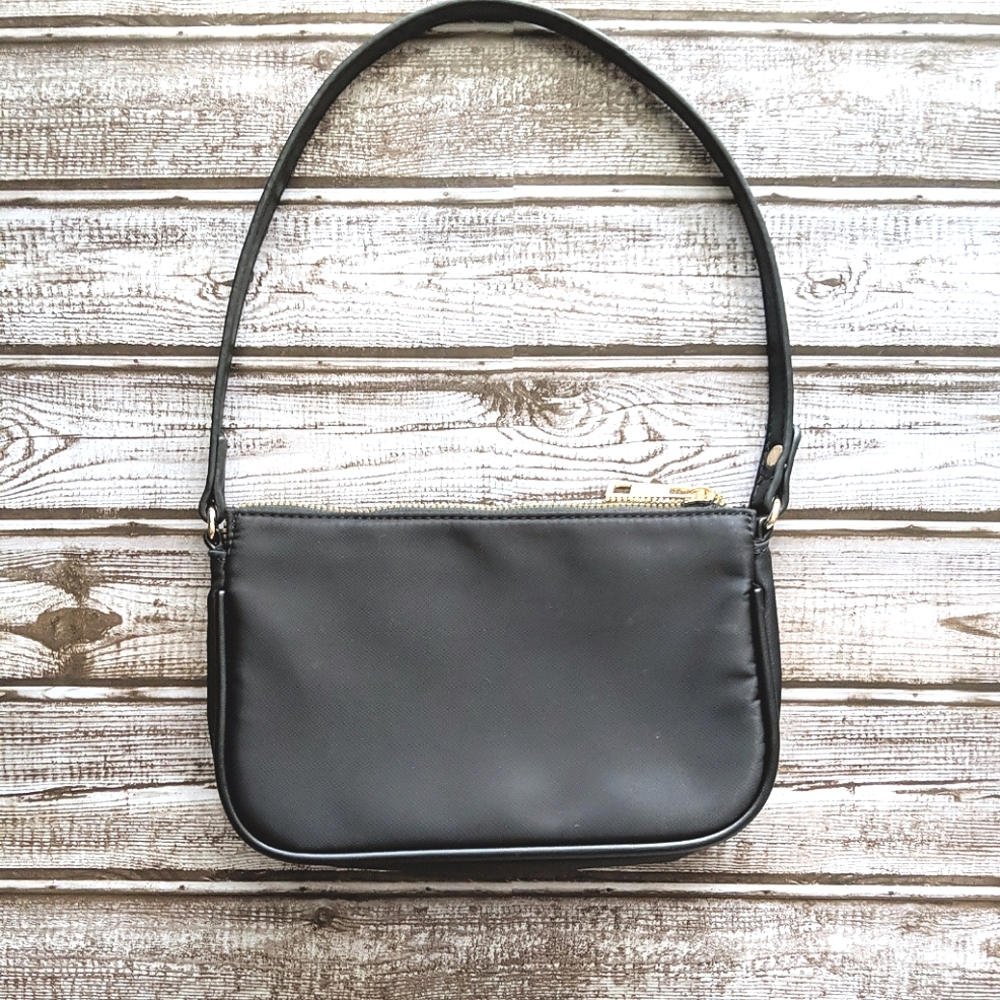 Y2K/90s Nylon Mini Baguette Shoulder Bag